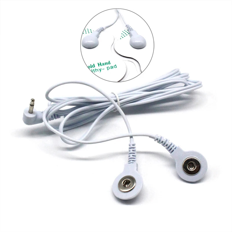 TENS Unit Electrode Lead Wires – 2-Way & 4-Way Cable with Pads