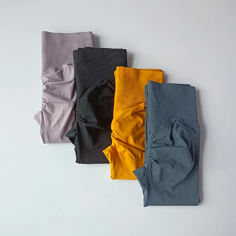 Women’s High-Waist Yoga Leggings – Seamless Push-Up Fitness Pants