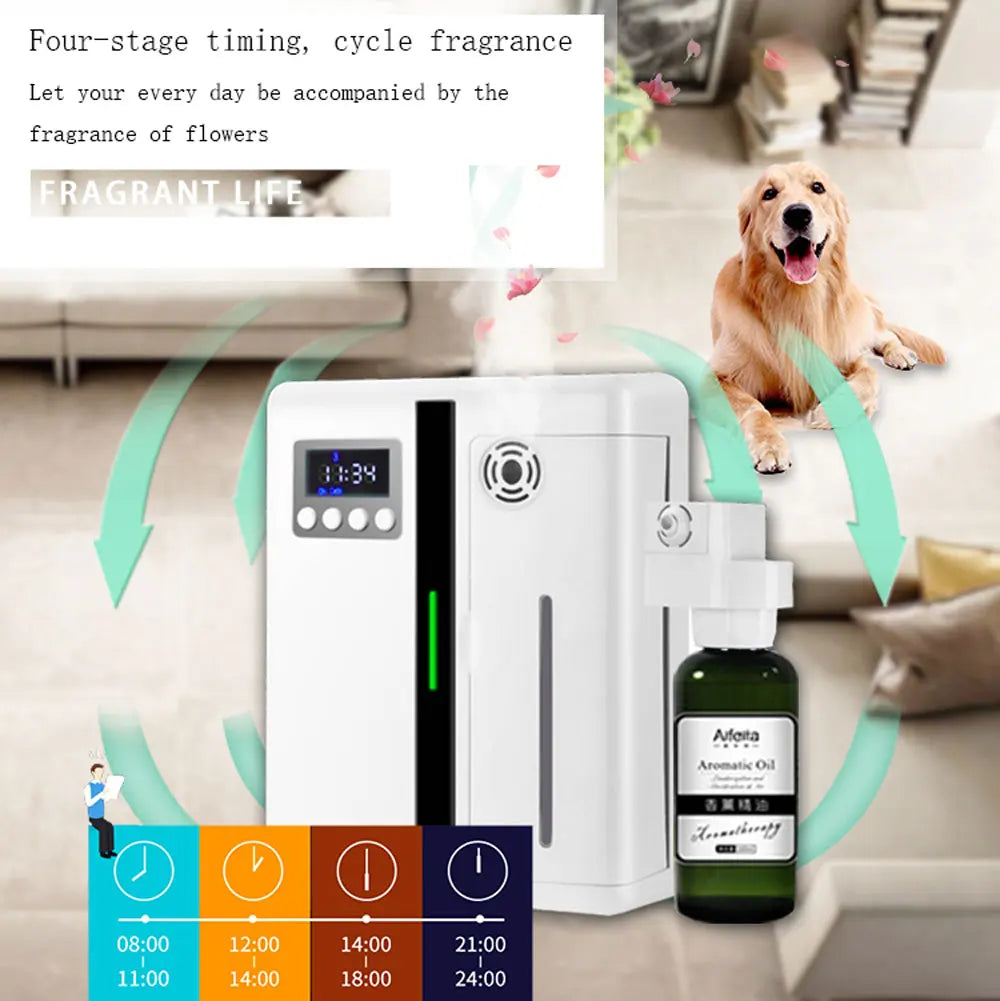 160ml Wall-Mounted Aroma Diffuser – Hotel & Home Fragrance Machine