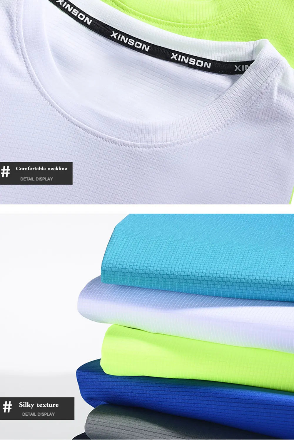 Men’s Quick-Dry Gym T-Shirt – Short Sleeve Fitness & Running Top