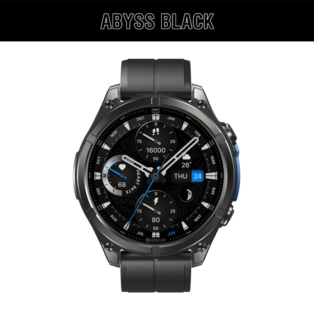 Zeblaze VIBE 8 Smartwatch – 1.43" AMOLED Voice Call & Multi-Sport Tracker
