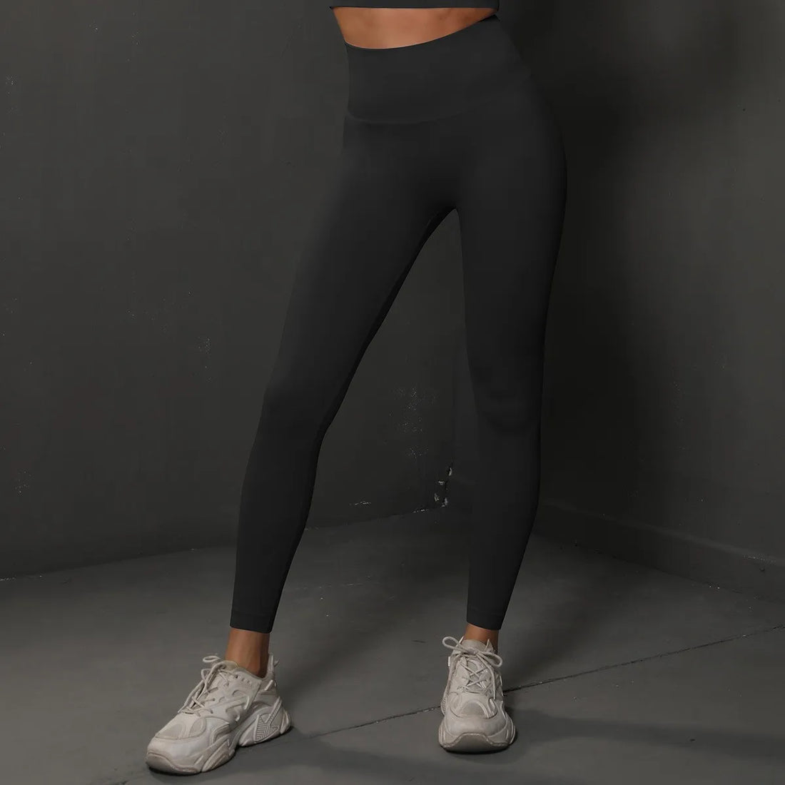 Women’s High-Waist Yoga Leggings – Seamless Push-Up Fitness Pants