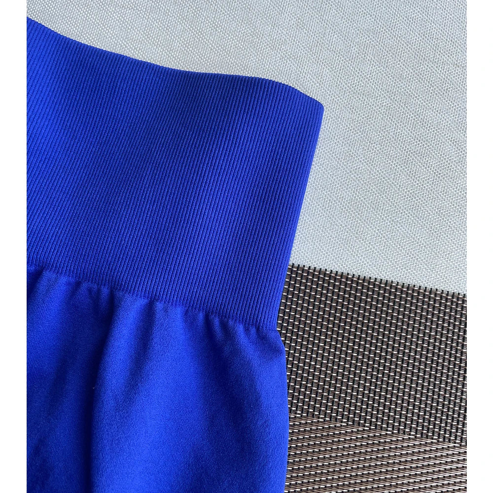 TKITK Women’s Seamless Spandex Shorts – Soft Workout & Yoga Tights