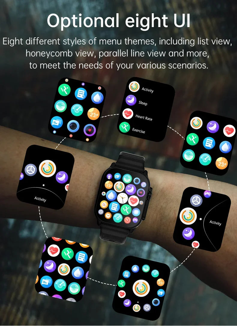 T900 Ultra 2 Smartwatch – 49mm Bluetooth Call, Music & NFC