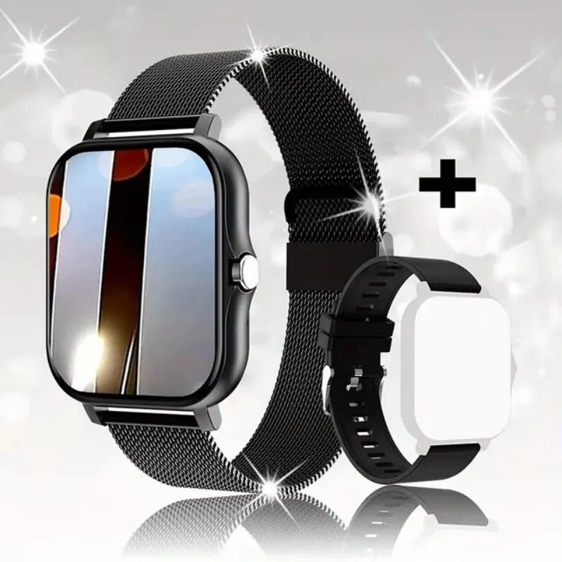 1.44" Color Screen Smartwatch – Bluetooth Call & Health Monitoring