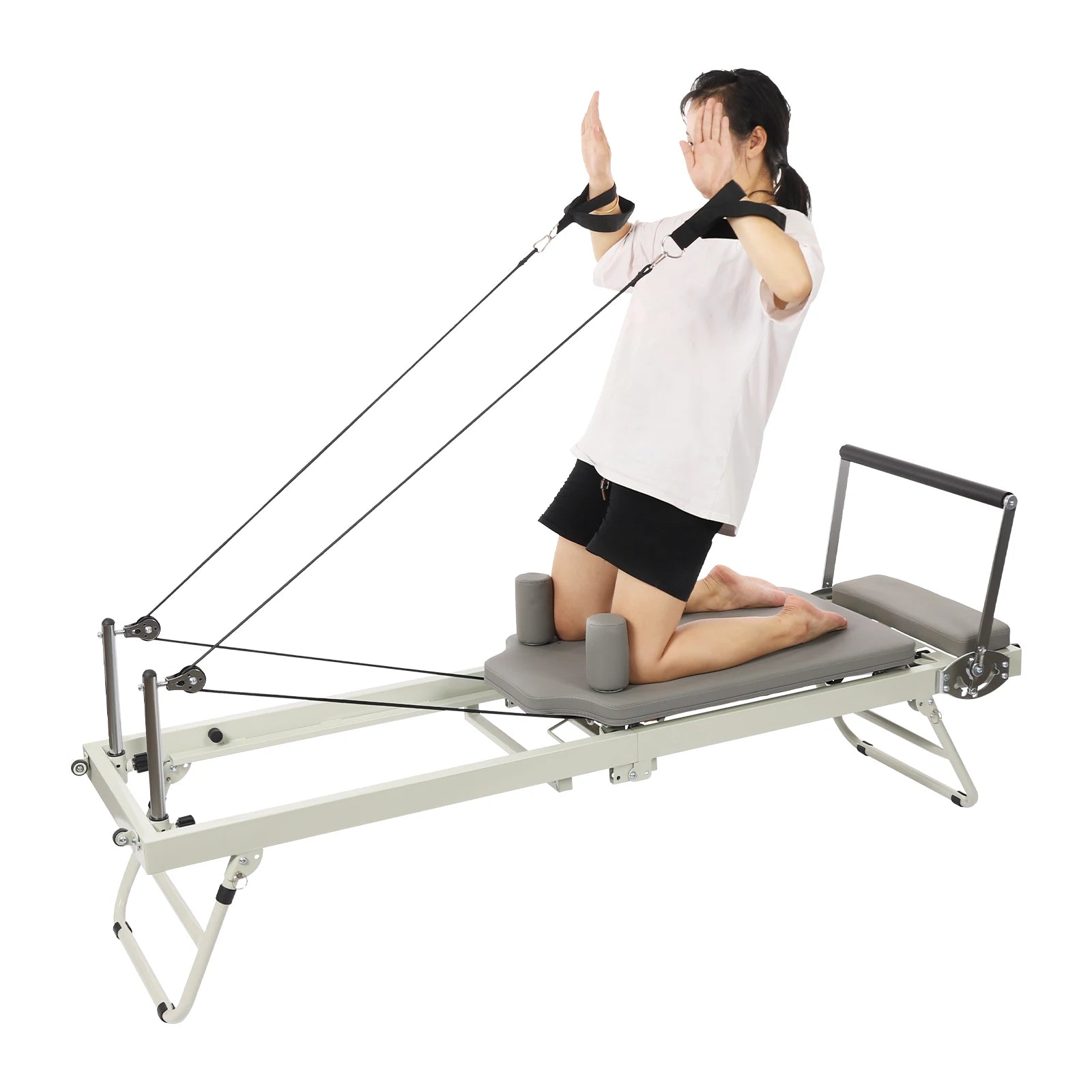 Foldable Pilates Reformer – Multifunctional Yoga & Fitness Equipment