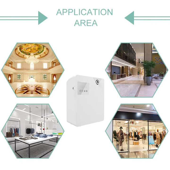 Smart Aroma Diffuser – Home & Hotel Room Fragrance with App Control