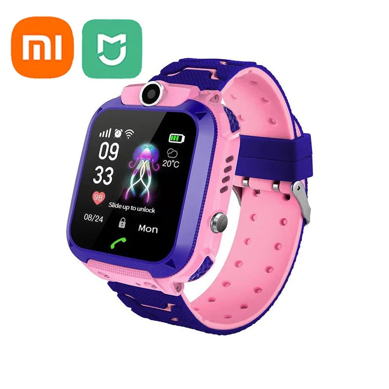 Xiaomi Kids Smart Watch SOS GPS Location Tracker  Sim Card Call Child SmartWatch