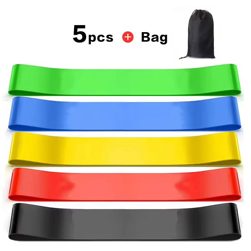 Resistance Bands Set – Elastic Exercise & Yoga Stretch Bands