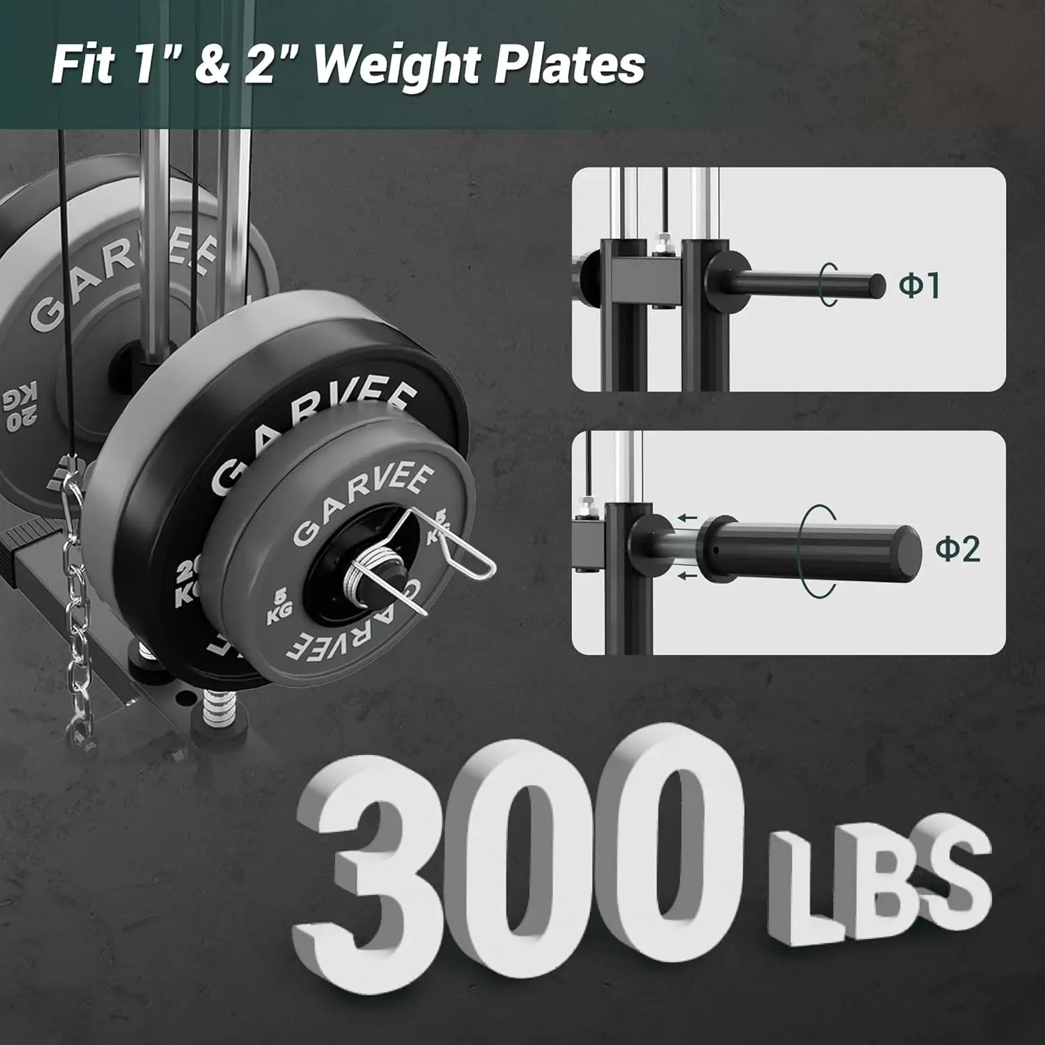 Home Gym Machine – Full-Body Workout with Pulley & Leg Press