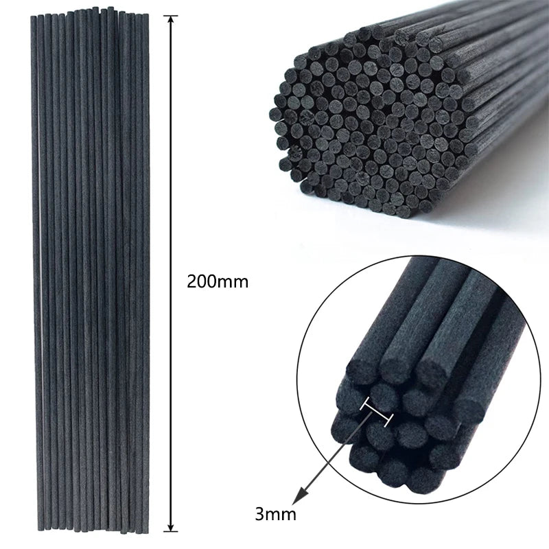 2–3.5mm Reed Diffuser Sticks – Extra Thick Rattan for DIY Aromatherapy