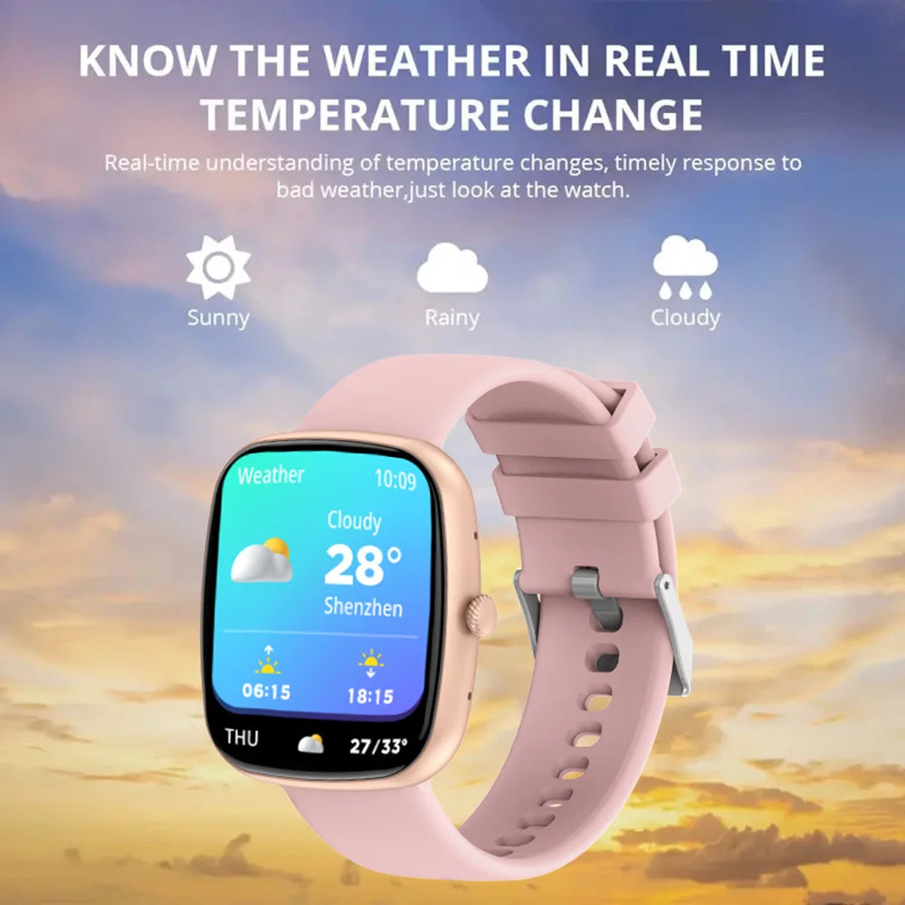 Z139 Women’s Sports Smartwatch – 1.83” TFT Screen with Health Monitor