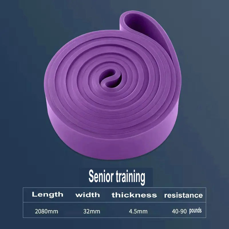 TPE Resistance Bands Set – Heavy Duty Pull Up & Strength Training