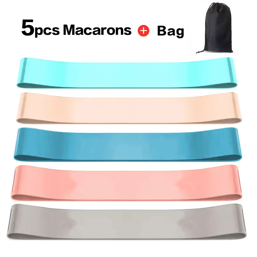 Resistance Bands Set – Elastic Exercise & Yoga Stretch Bands