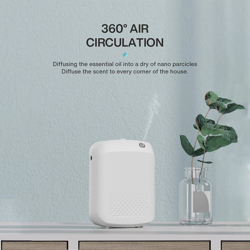 Wall-Mounted Bluetooth Essential Oil Diffuser – Hotel & Home Air Freshener