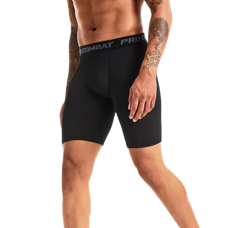 Men’s Compression Sports Leggings – Quick-Dry Running & Training Pants