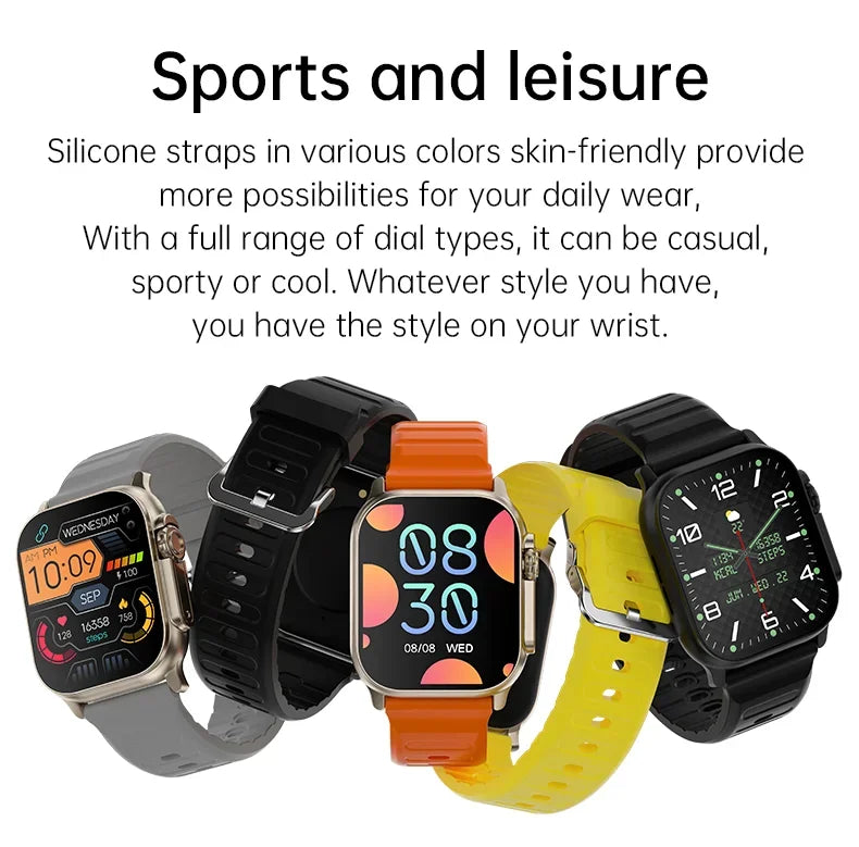 T900 Ultra 2 Smartwatch – 49mm Bluetooth Call, Music & NFC