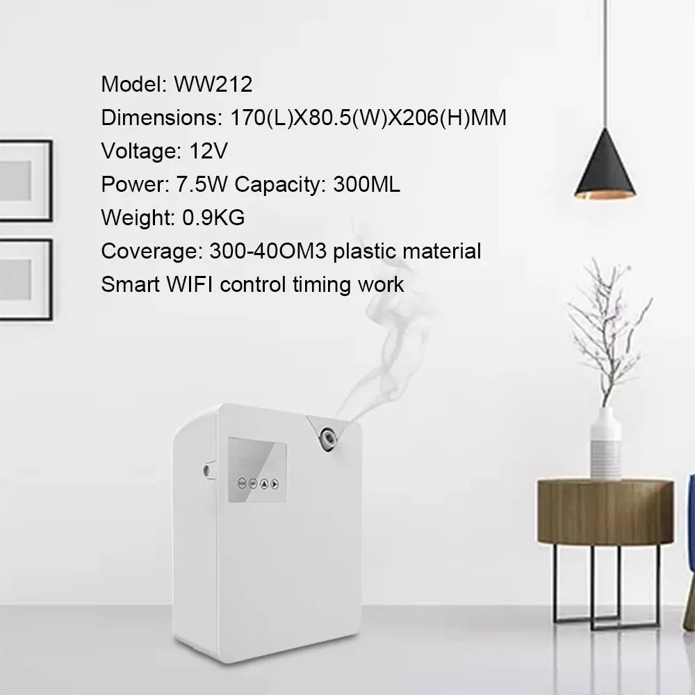 Smart Aroma Diffuser – Home & Hotel Room Fragrance with App Control