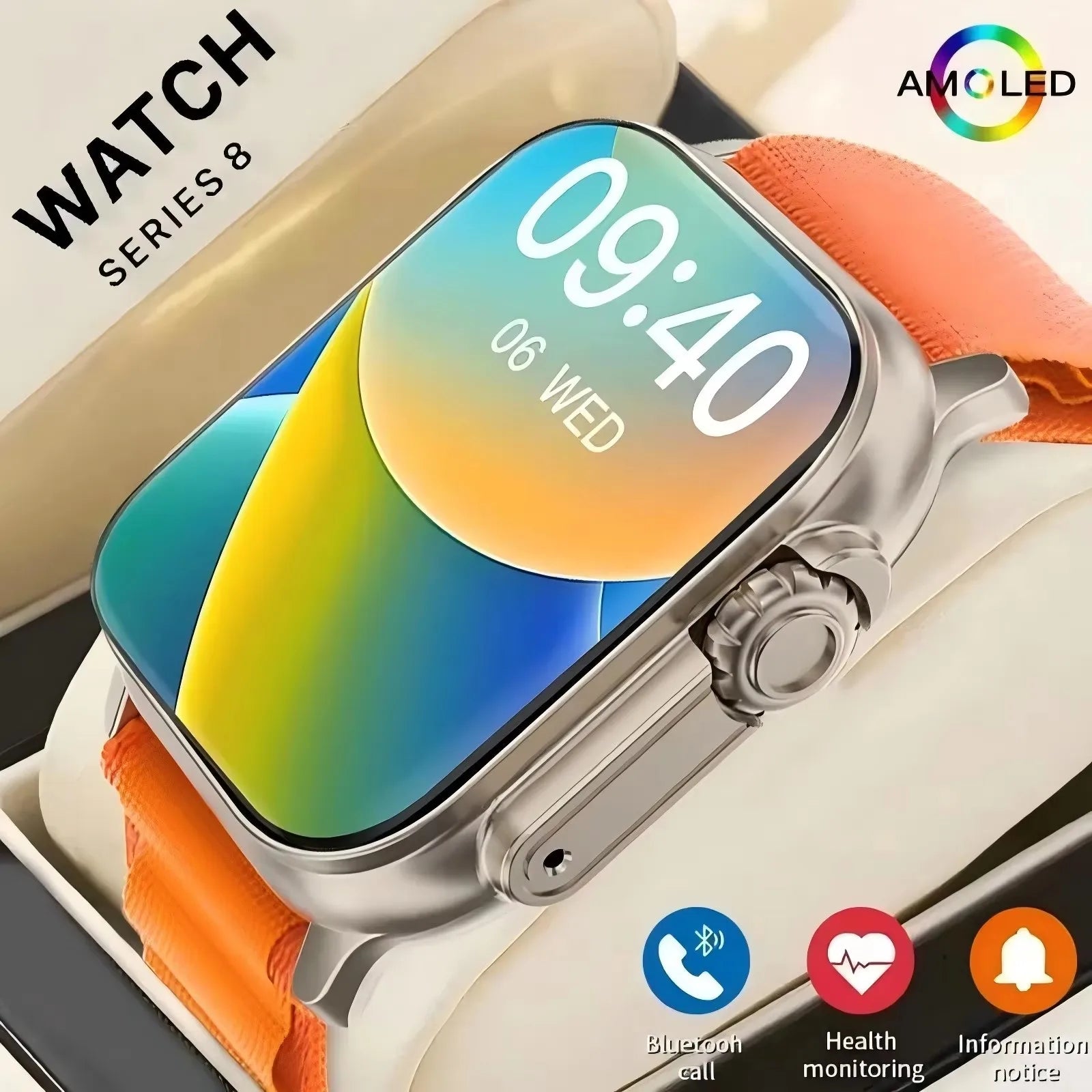 T900 Ultra 2 Smartwatch – 49mm Bluetooth Call, Music & NFC