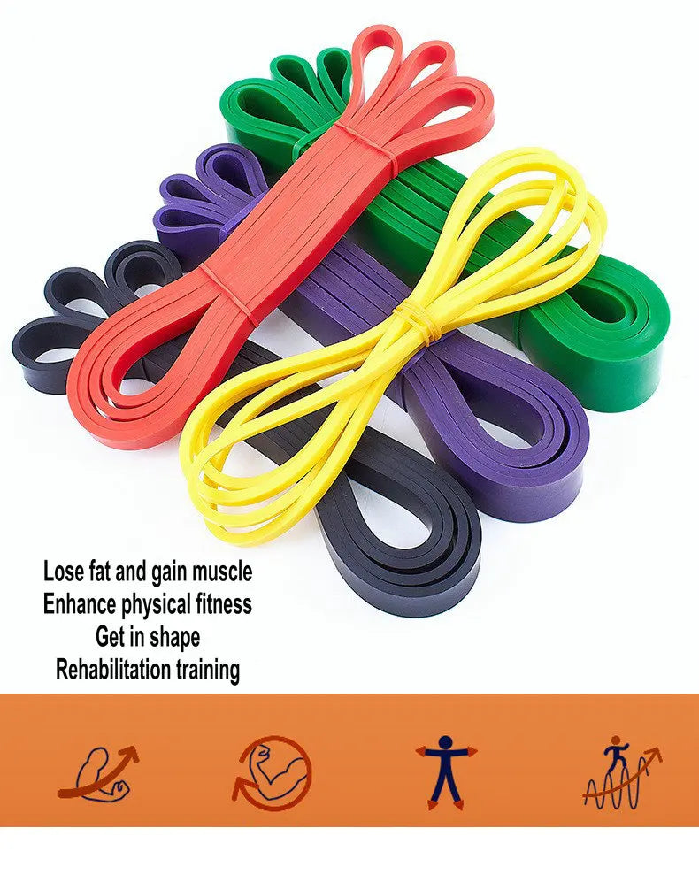 TPE Resistance Bands Set – Heavy Duty Pull Up & Strength Training