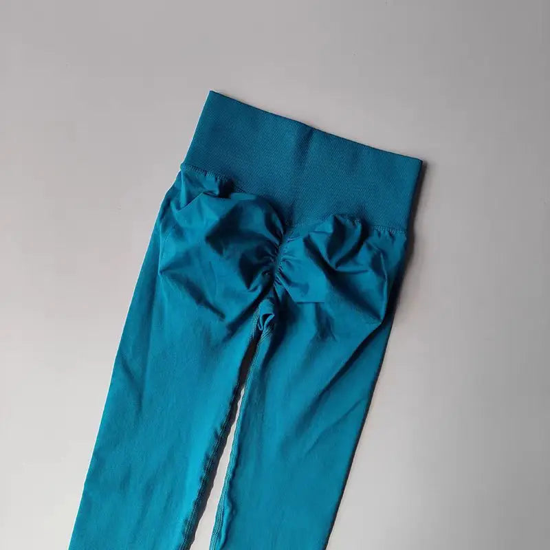 Women’s High-Waist Yoga Leggings – Seamless Push-Up Fitness Pants