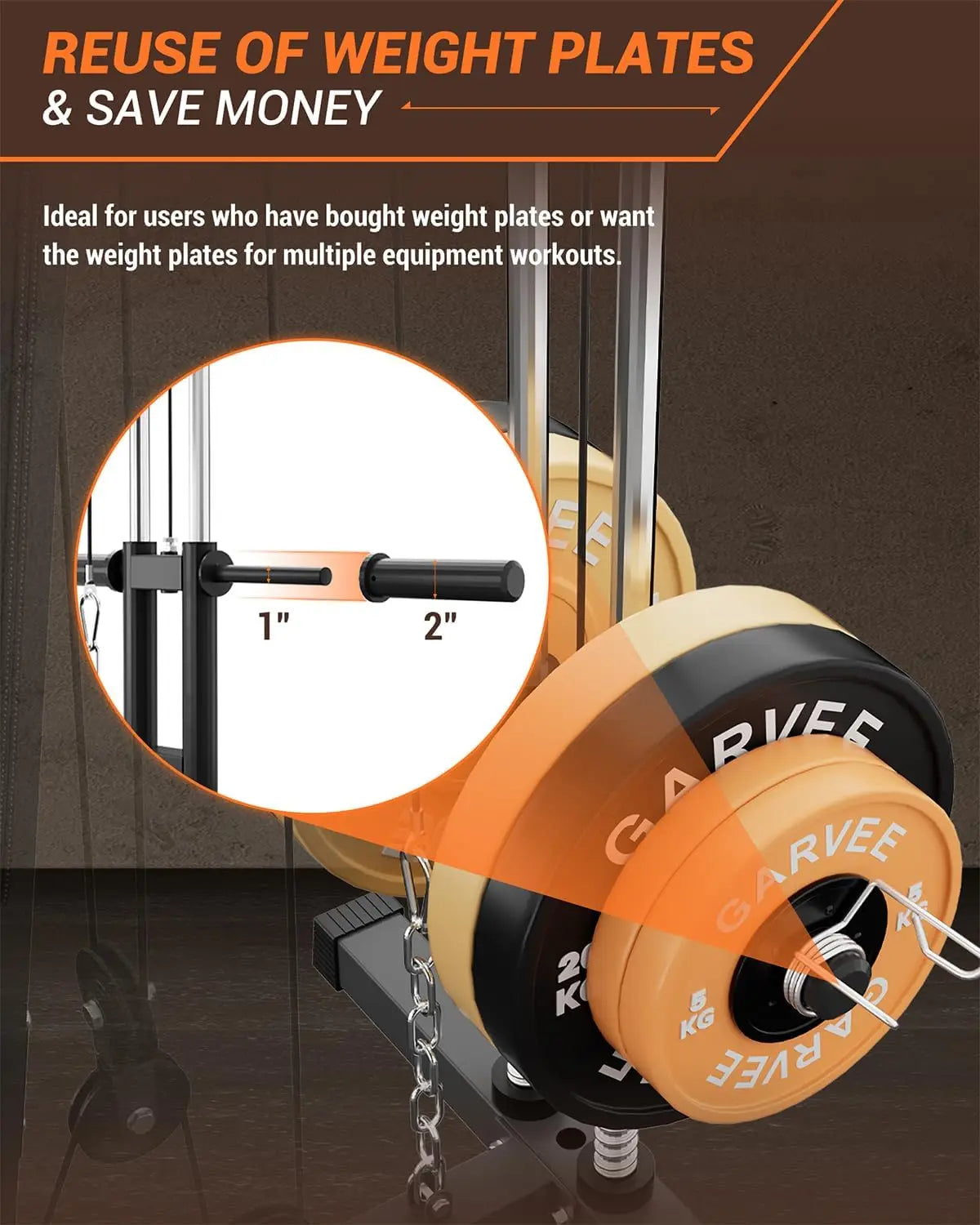 Home Gym Machine – Full-Body Workout with Pulley & Leg Press