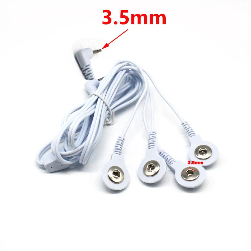 TENS Unit Electrode Lead Wires – 2-Way & 4-Way Cable with Pads