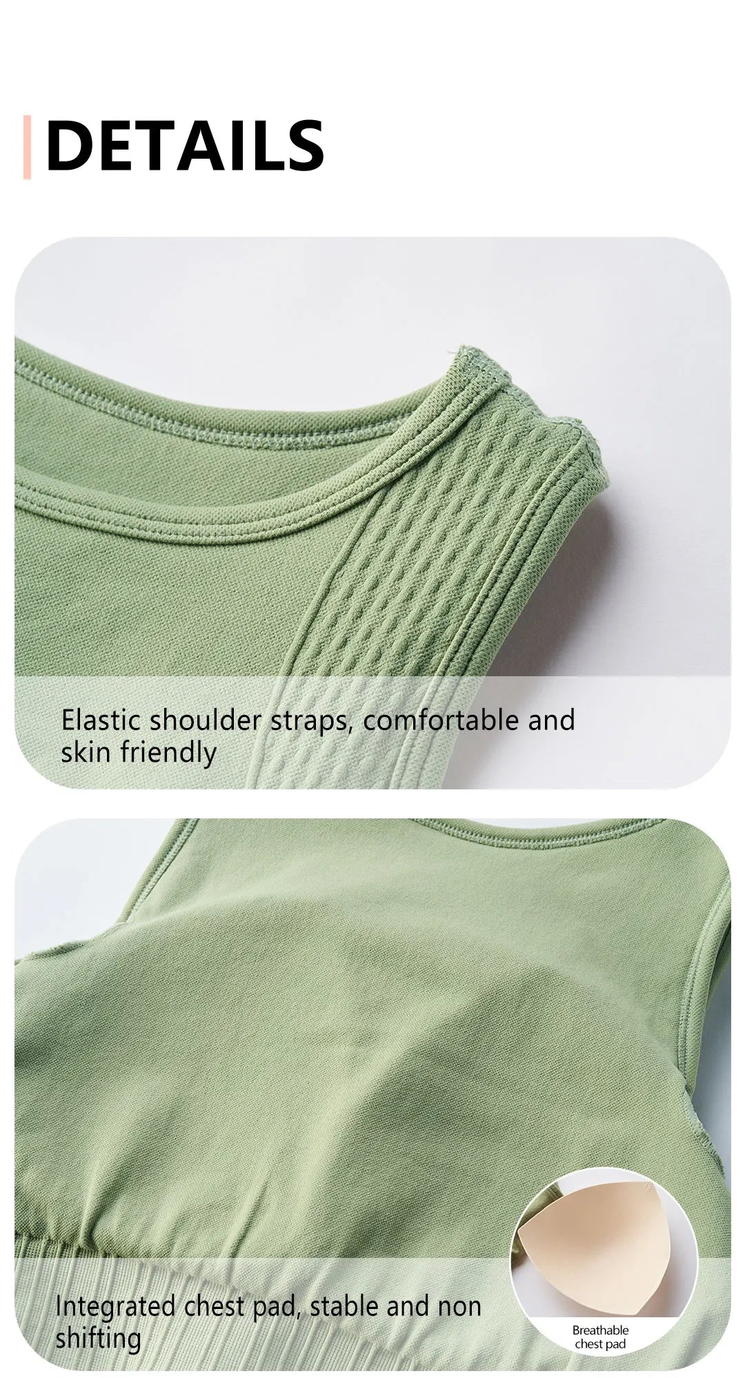 Women’s Two-Piece Yoga Set – High-Waisted Leggings & Seamless Top