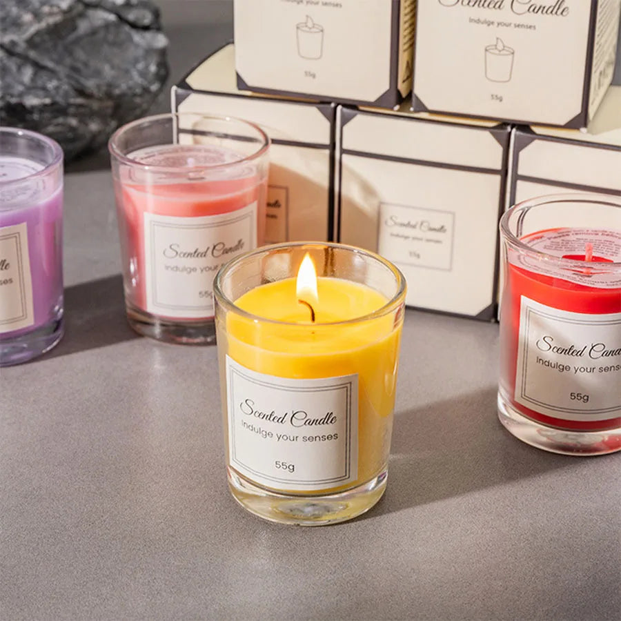 Premium Aromatherapy Candle – Handmade Soy Wax in Gift Box
