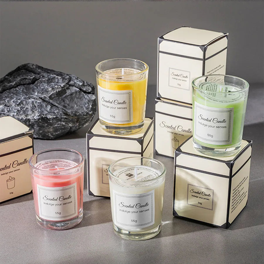 Premium Aromatherapy Candle – Handmade Soy Wax in Gift Box