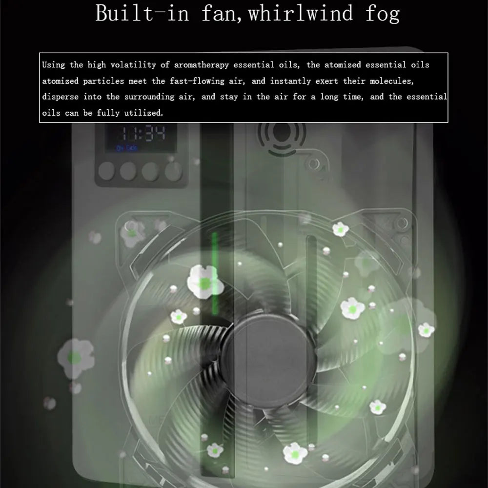 160ml Wall-Mounted Aroma Diffuser – Hotel & Home Fragrance Machine