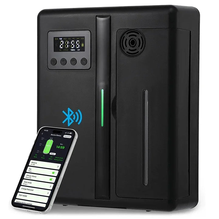 Wall-Mounted Bluetooth Essential Oil Diffuser – Hotel & Home Air Freshener