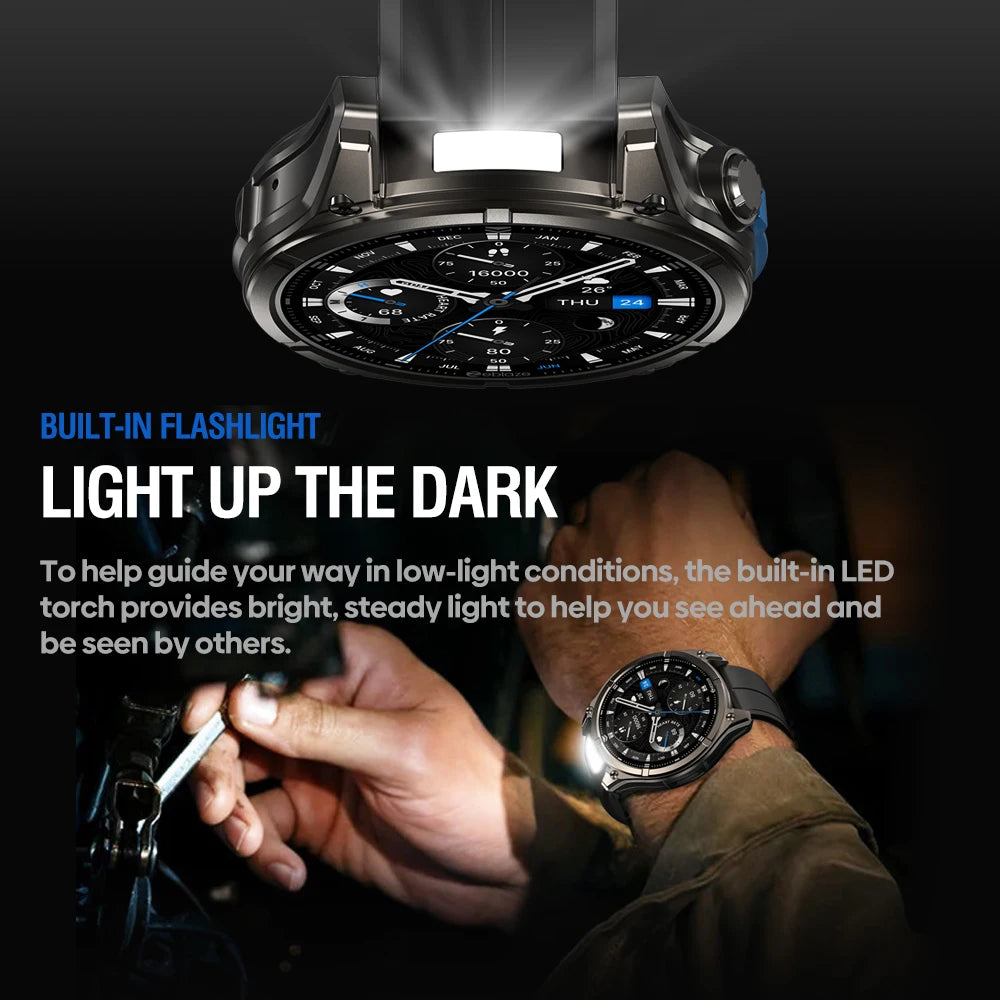Zeblaze VIBE 8 Smartwatch – 1.43" AMOLED Voice Call & Multi-Sport Tracker