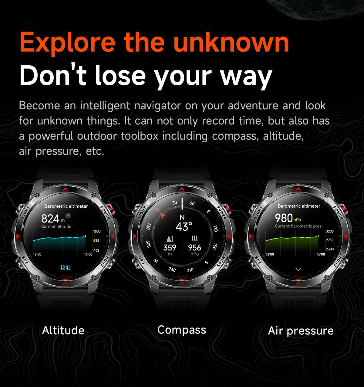 Military T-Rex 3 Smartwatch