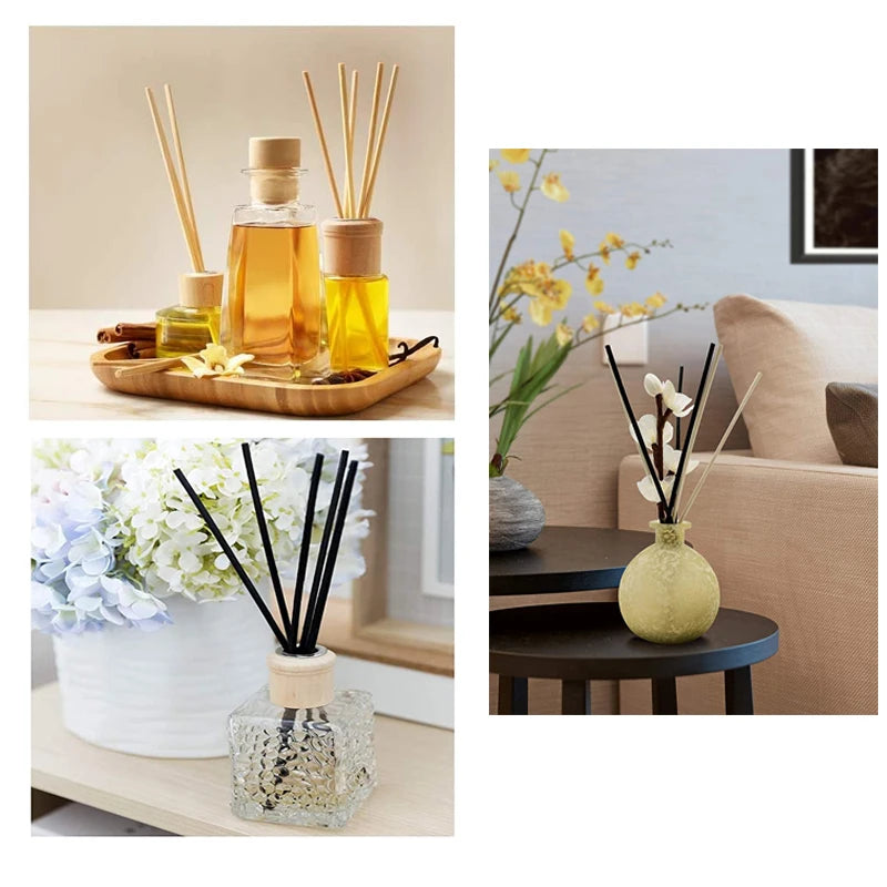 2–3.5mm Reed Diffuser Sticks – Extra Thick Rattan for DIY Aromatherapy