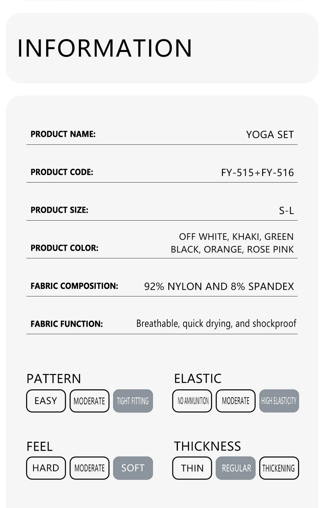 Women’s Two-Piece Yoga Set – High-Waisted Leggings & Seamless Top