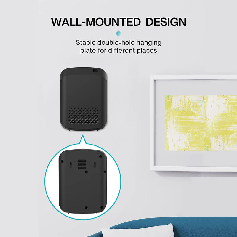Wall-Mounted Bluetooth Essential Oil Diffuser – Hotel & Home Air Freshener