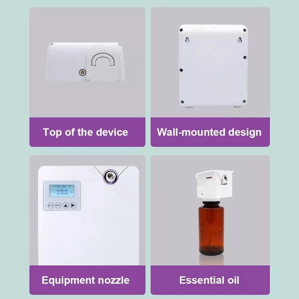 Smart Aroma Diffuser – Home & Hotel Room Fragrance with App Control