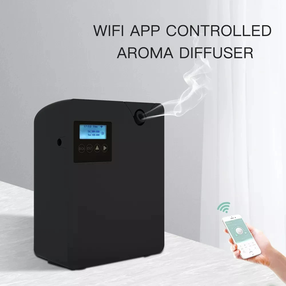 Smart Aroma Diffuser – Home & Hotel Room Fragrance with App Control