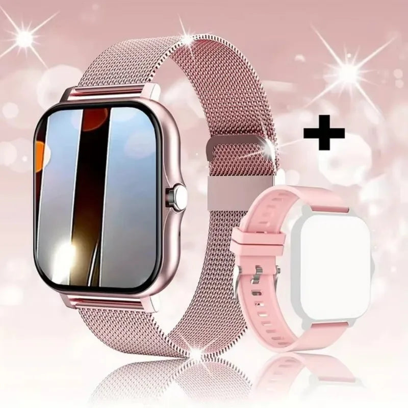 1.44" Color Screen Smartwatch – Bluetooth Call & Health Monitoring