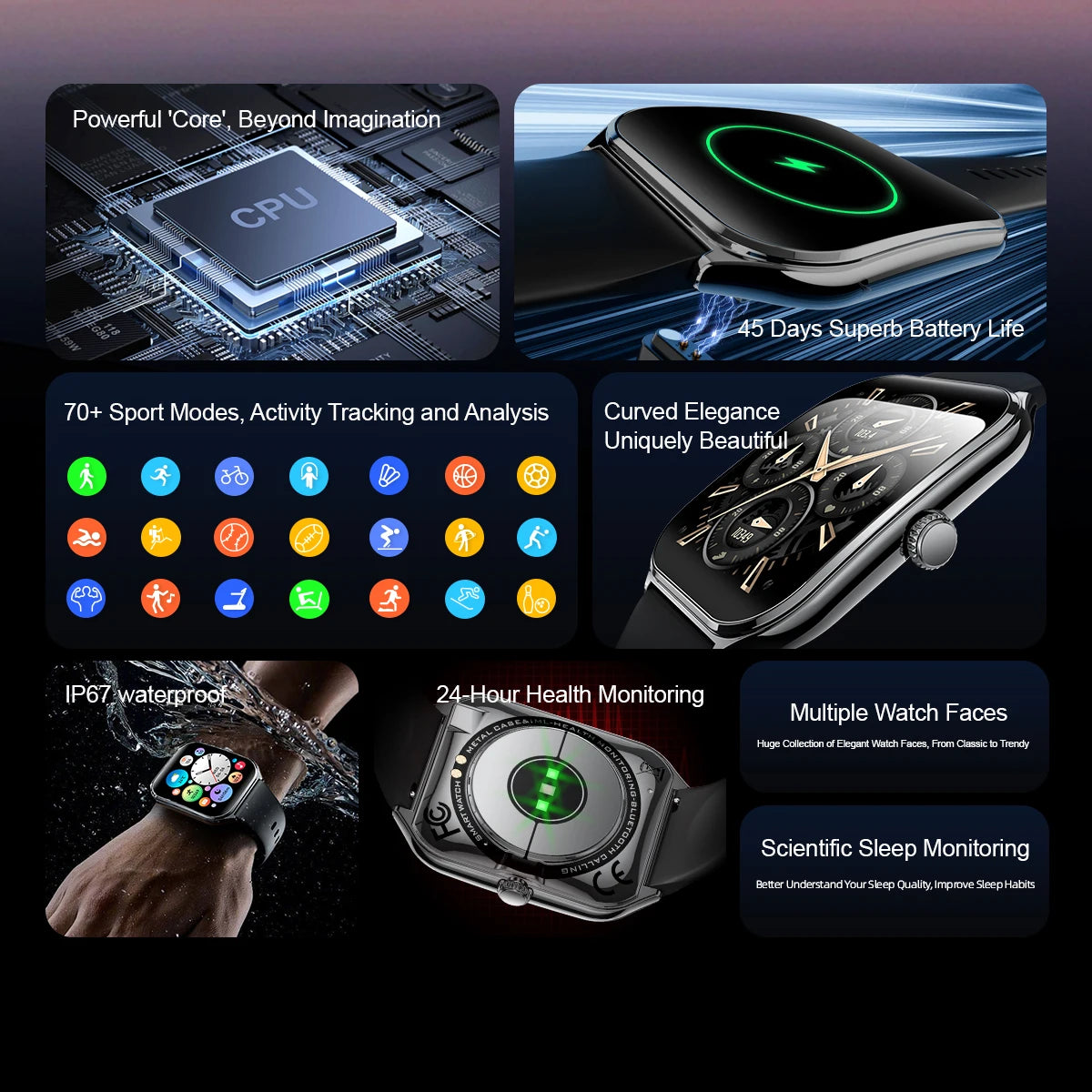 1.96" AMOLED Smartwatch