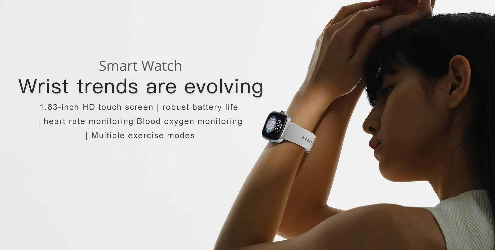 Z139 Women’s Sports Smartwatch – 1.83” TFT Screen with Health Monitor