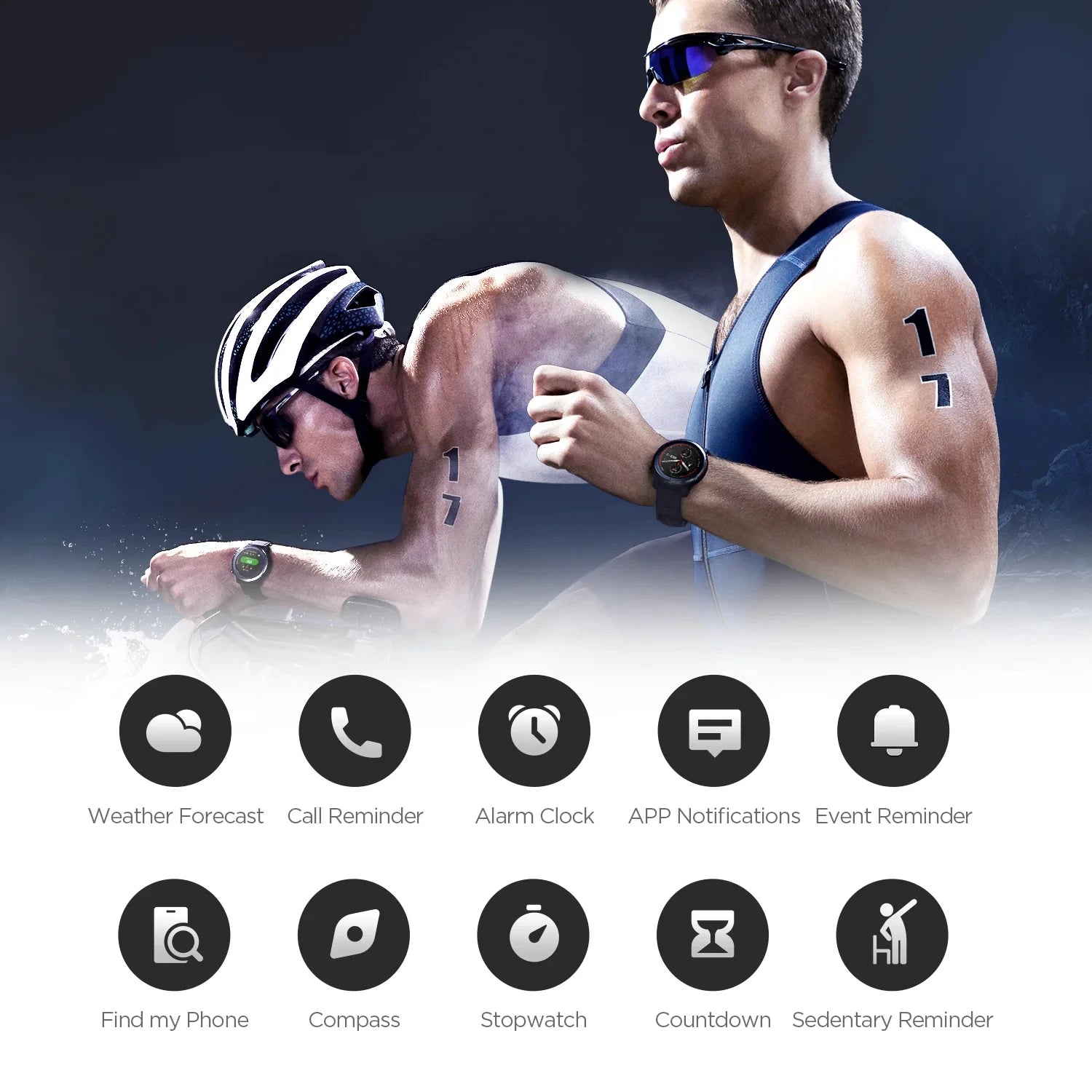 Amazfit Stratos 3 Smartwatch – GPS, Bluetooth & 5ATM Waterproof