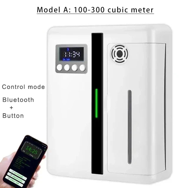 Wall-Mounted Bluetooth Essential Oil Diffuser – Hotel & Home Air Freshener