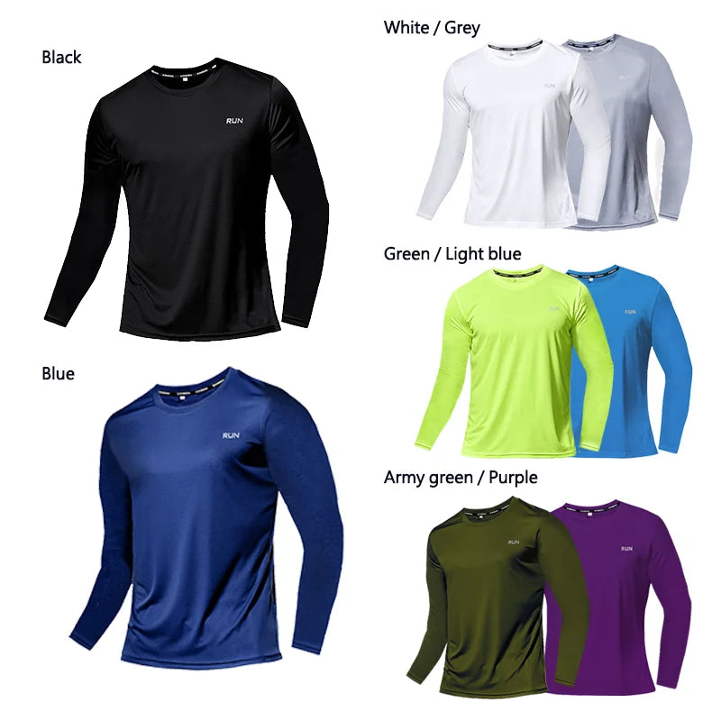 Men’s Quick-Dry Gym T-Shirt – Short Sleeve Fitness & Running Top