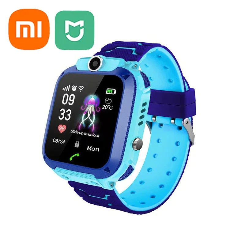 Xiaomi Kids Smart Watch SOS GPS Location Tracker  Sim Card Call Child SmartWatch