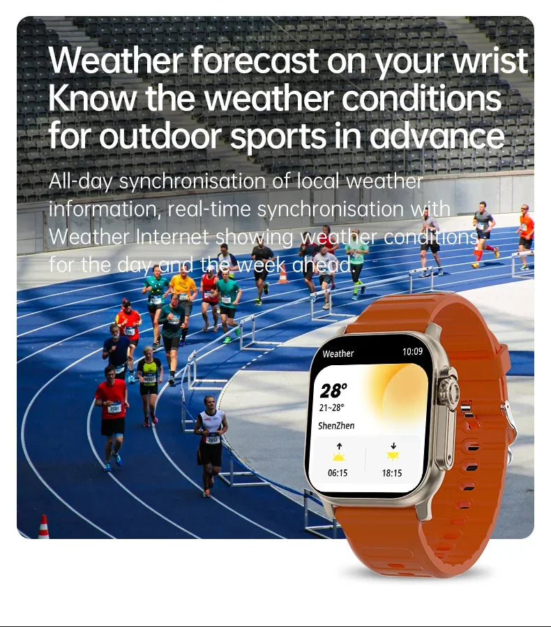 T900 Ultra 2 Smartwatch – 49mm Bluetooth Call, Music & NFC