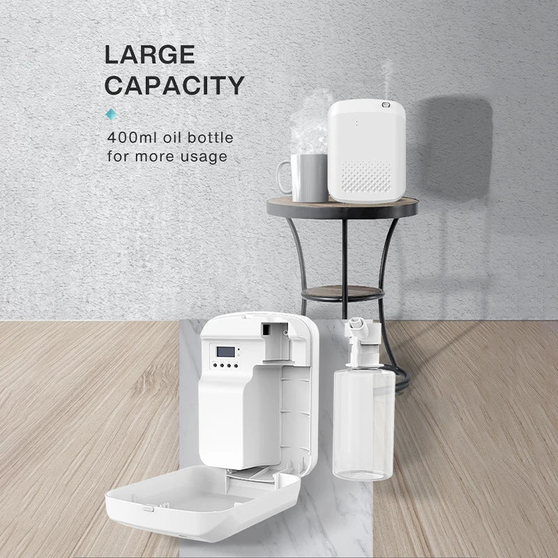 Wall-Mounted Bluetooth Essential Oil Diffuser – Hotel & Home Air Freshener