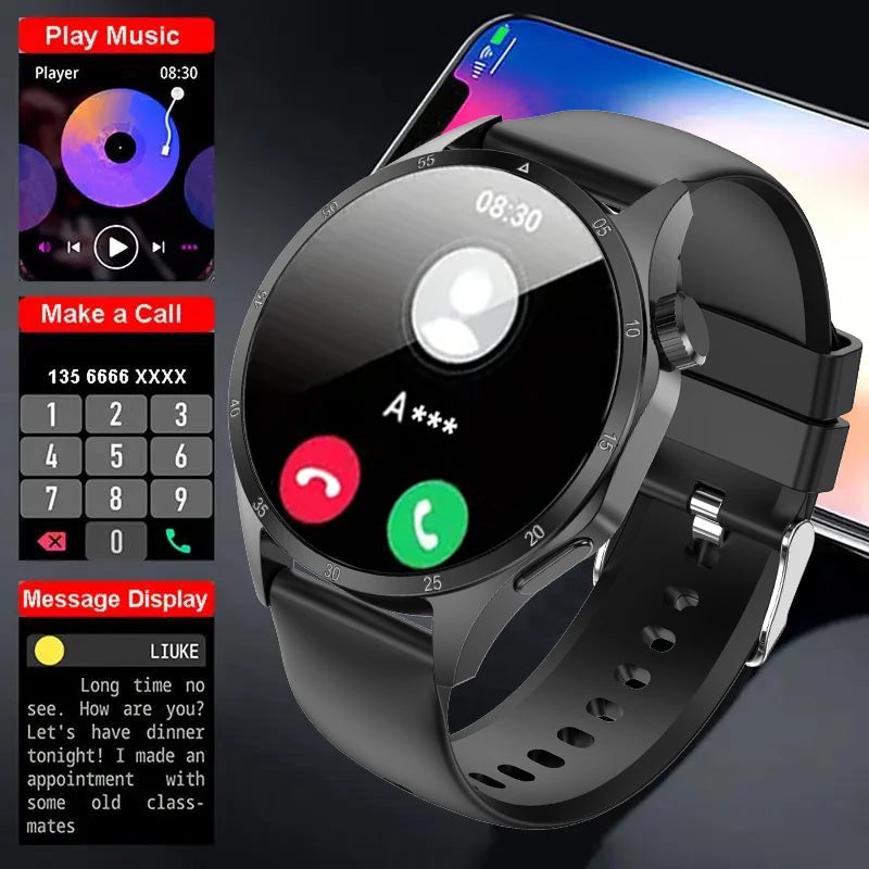 Men’s Smartwatch – 360×360 AMOLED GPS NFC & Bluetooth Call