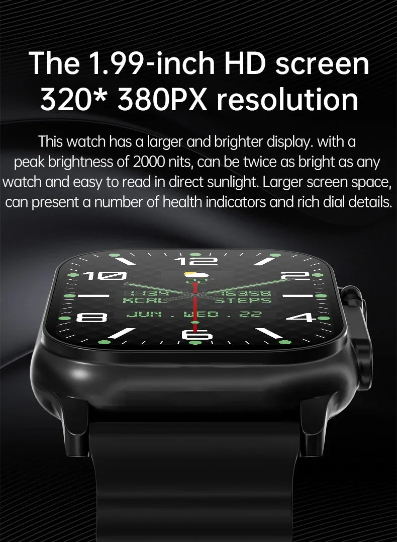 T900 Ultra 2 Smartwatch – 49mm Bluetooth Call, Music & NFC